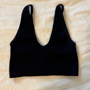 Garage Ribbed Crop Top